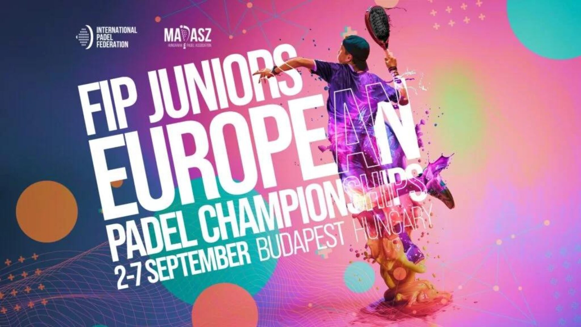 El Campionat d'Europa júnior 2024 a Budapest al setembre!