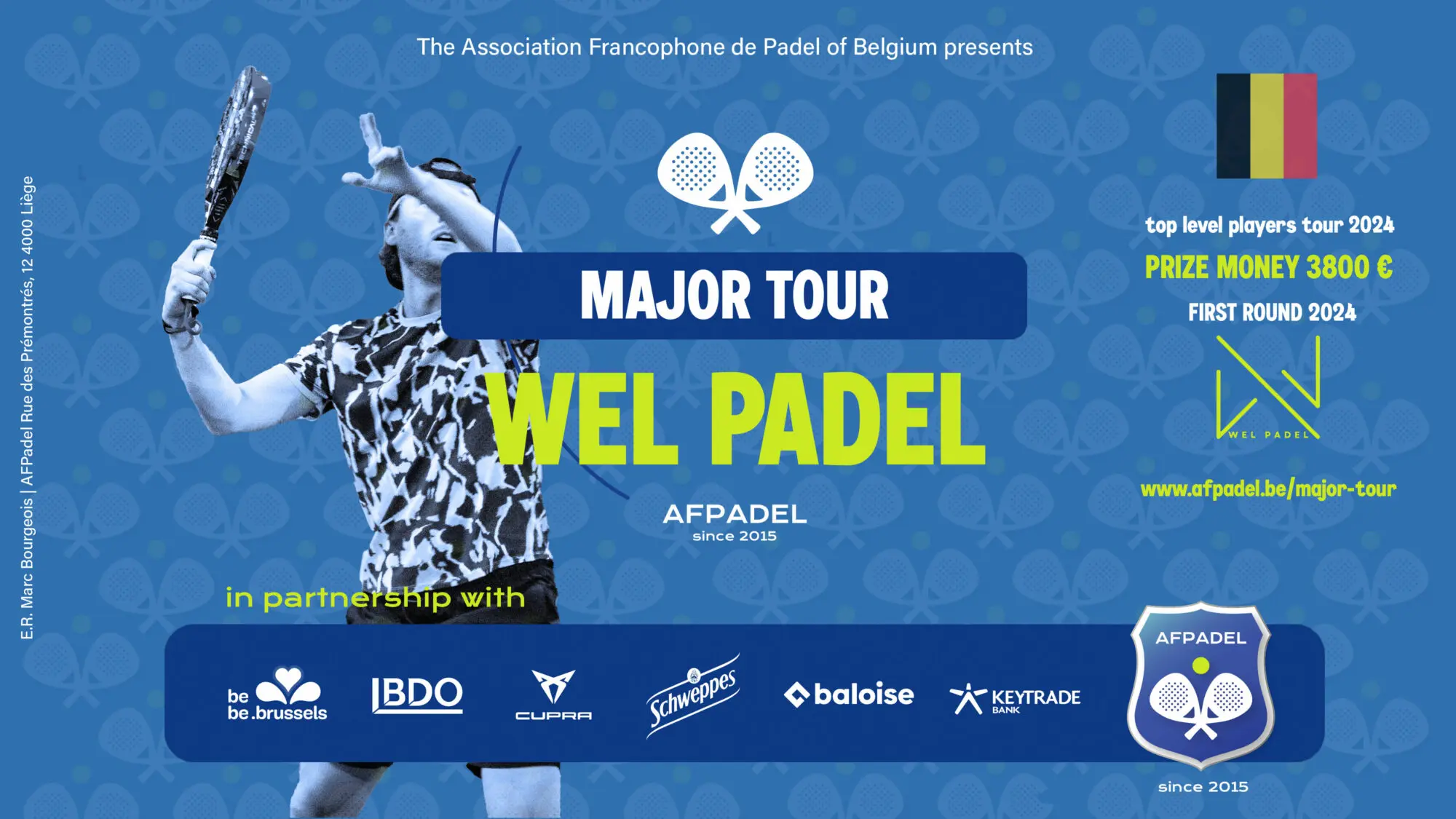 Major Tour Wel Padel Poster