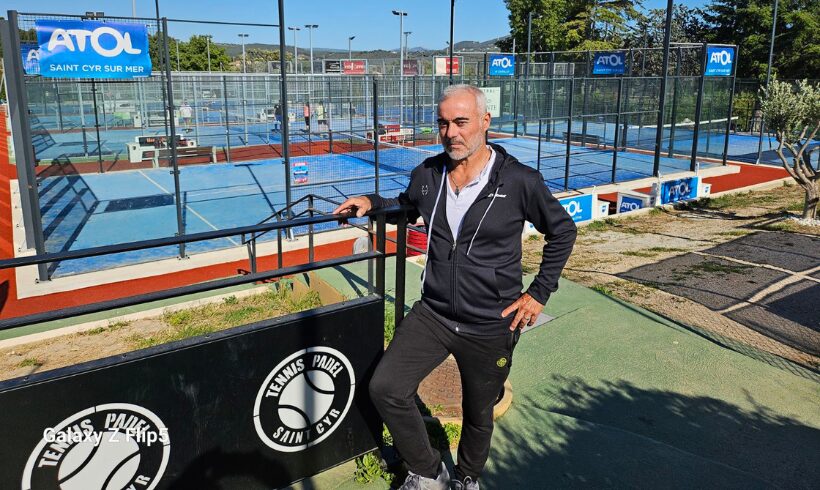 Alain Idier: "Lägger till spår av padel, utan att offra tennis”