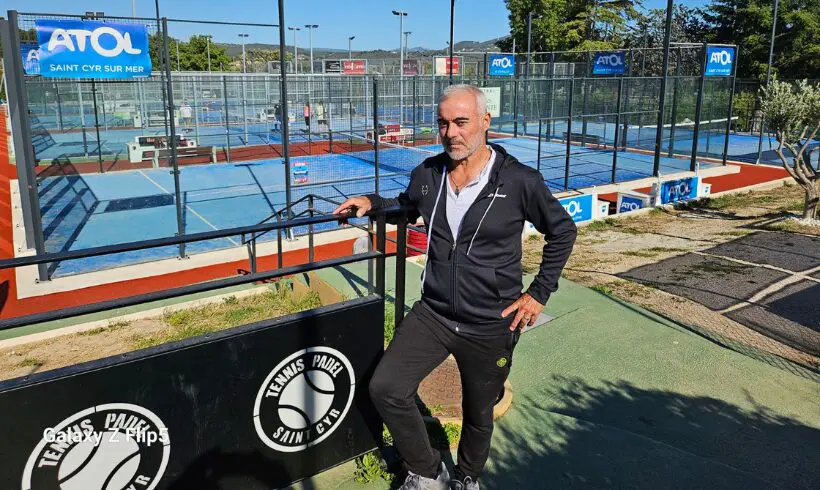 Alain Idier: "Tilføjelse af spor af padeluden at ofre tennis"