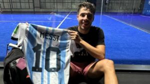 Tapia maillot Messi