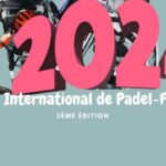 Plakat turnieju międzynarodowego padel fotel 2024 4Padel Montreuil