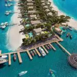 Amali Island Padel flytande Dubai