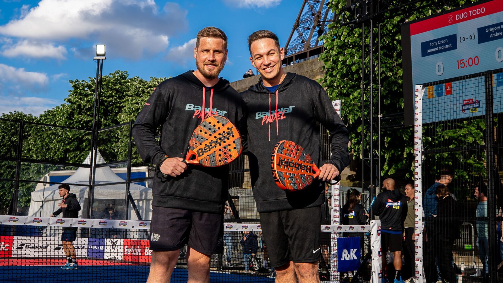 Grégory Sertic: the padel, his second passion
