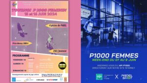 P1000 féminins BLV PadelShot Lyon juin 2024