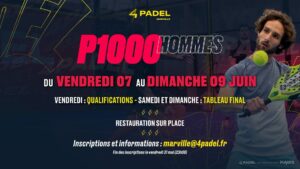 4Padel Marville P1000 juin 2024