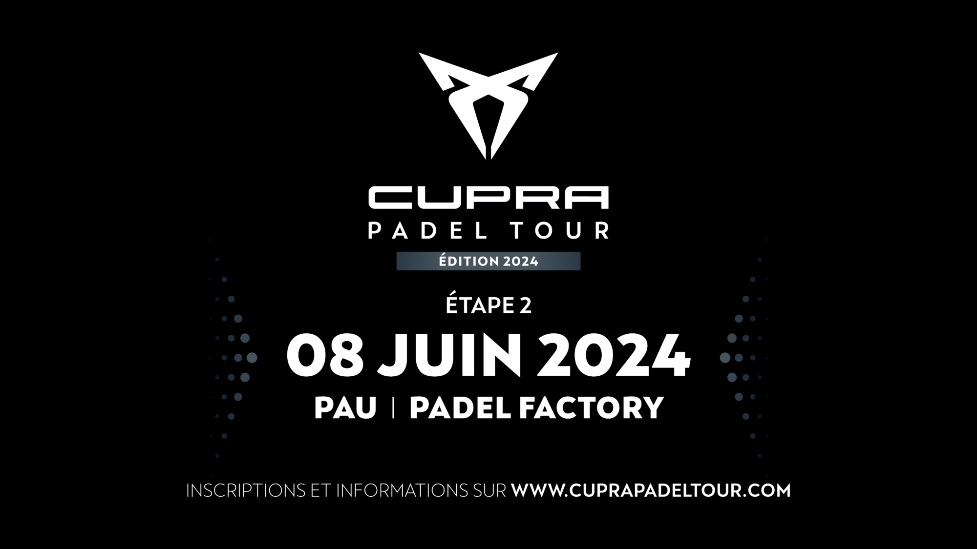 Le Cupra Padel Tour sera à Pau ce 8 juin !