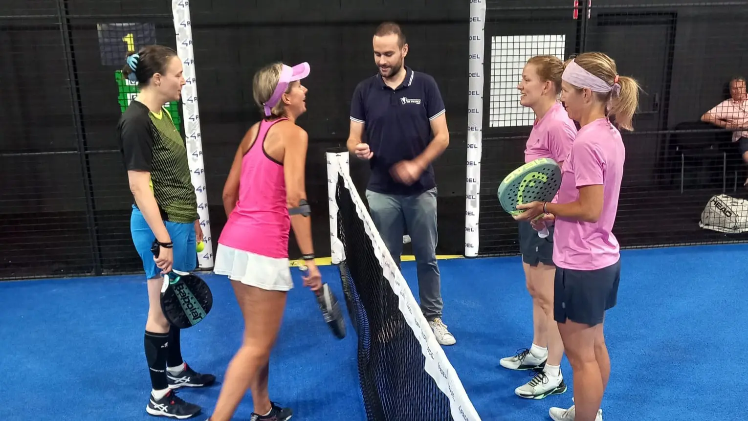 Vincent Dolé i jugadors 4Padel | Padel Magazine Vincent Dolé i jugadors 4Padel