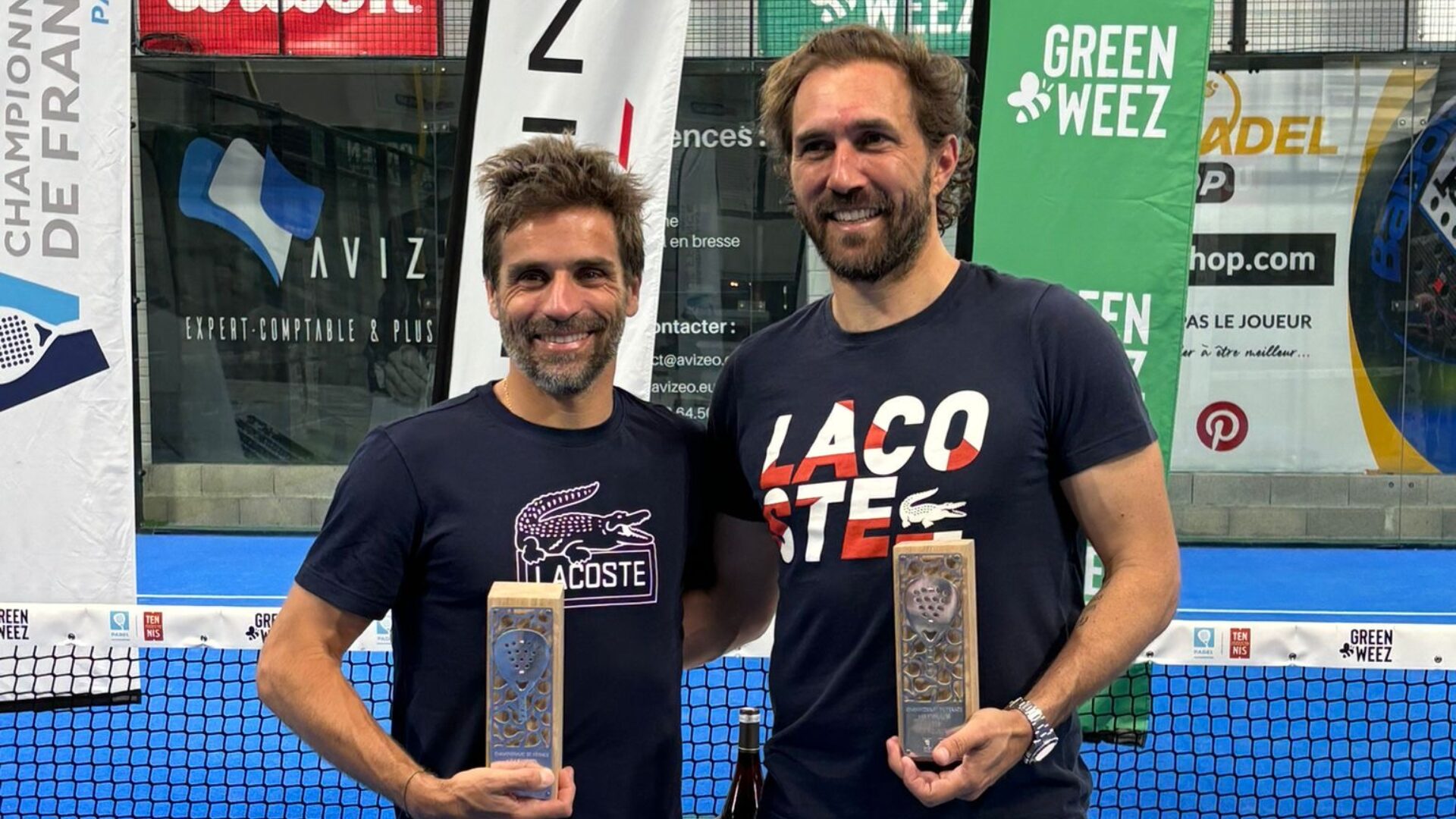 Di Pasquale et Clément : l’histoire des deux nouveaux champions de France +45 ans
