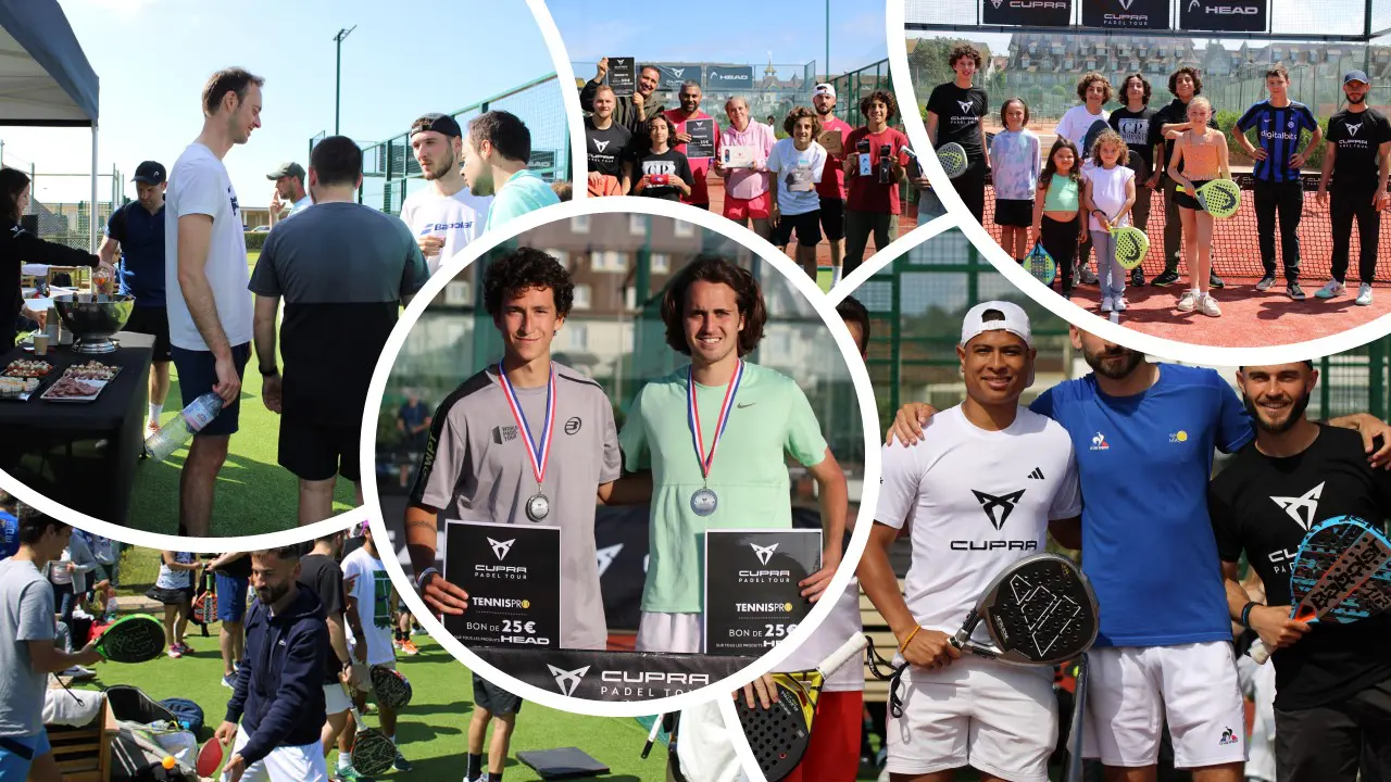 Le Cupra Padel Tour à Deauville : un succès en bord de mer