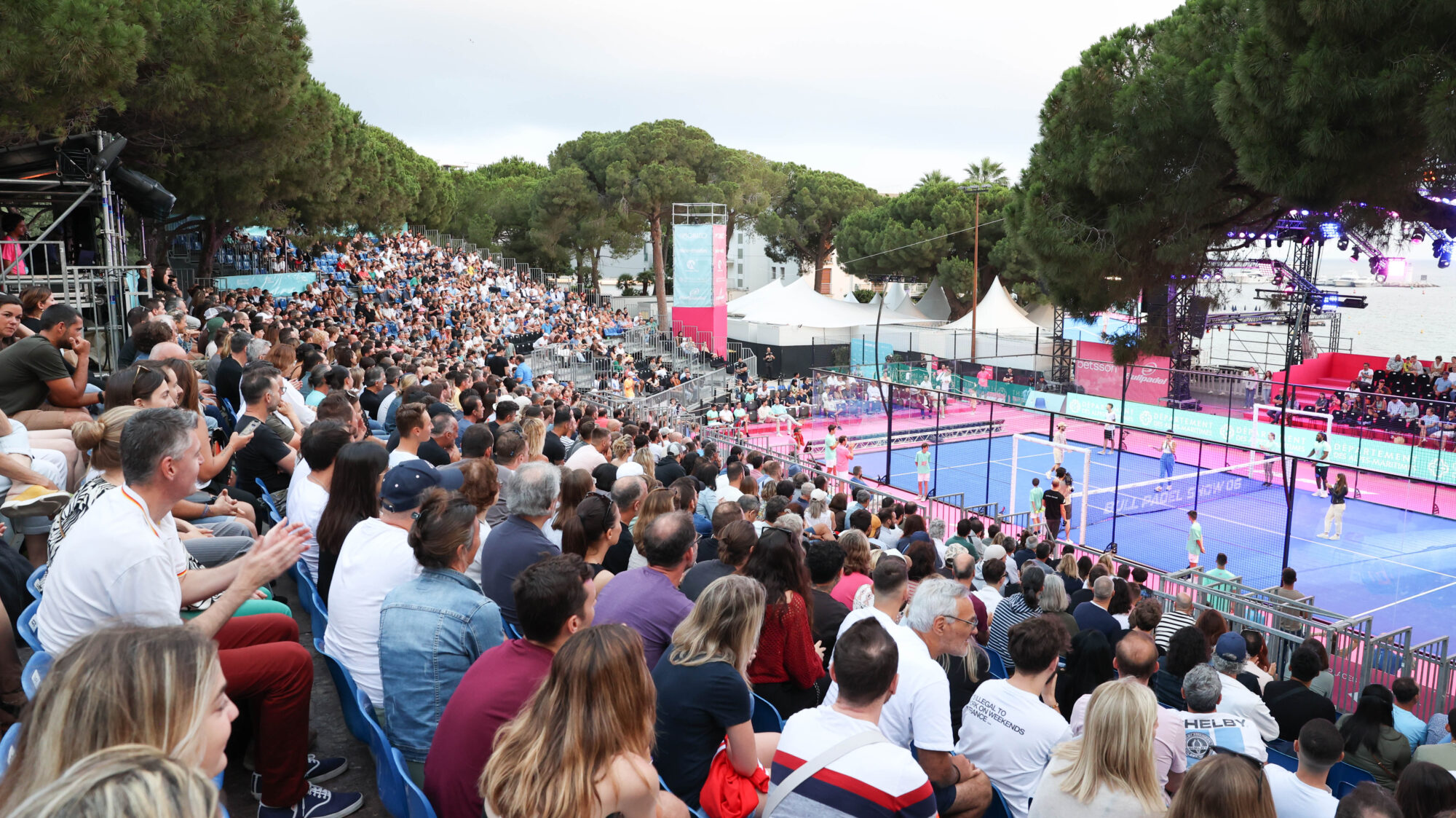 Bullpadel Show 06 public juan les pins