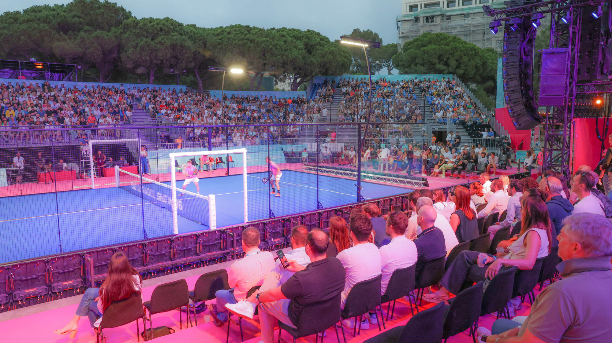 Bullpadel Show 06 public juan les pins