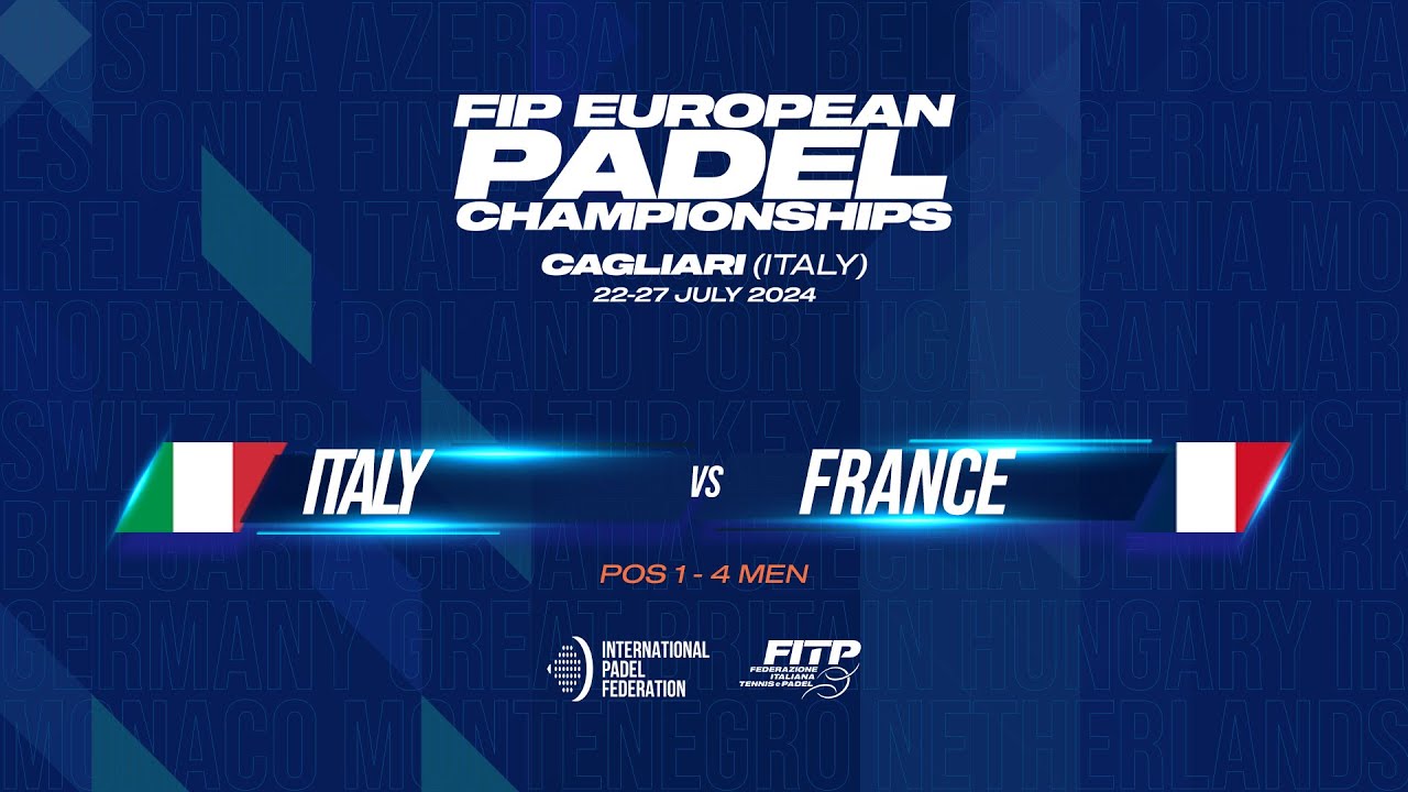Euro padel 2024 – Demi-finale – France vs Italie