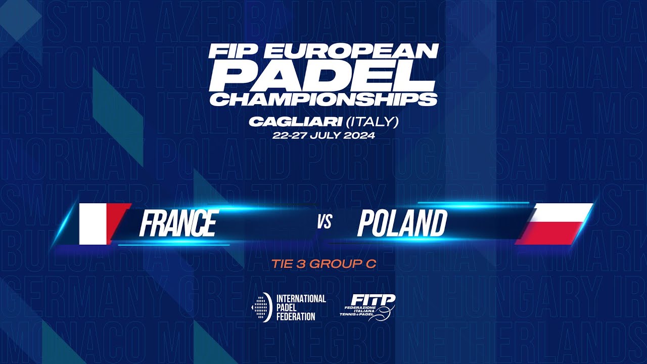 Euro padel 2024 – Day 3 – France vs Pologne