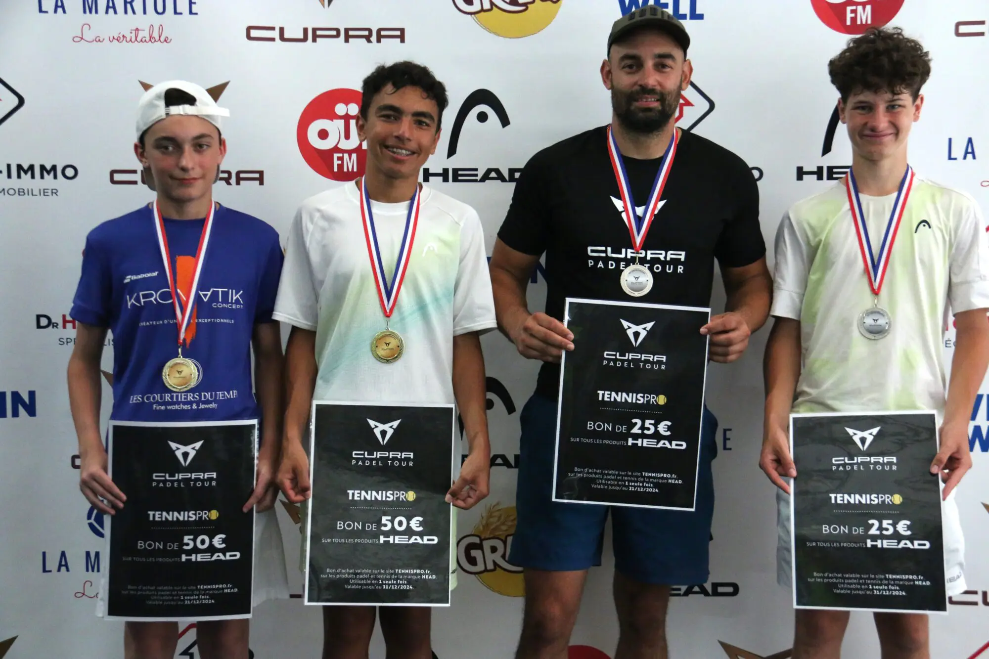 Autres-gagnants-Cupra-Padel-Tour-Palavas | Padel Magazine Gagnants Cupra Padel Tour My Center Palavas