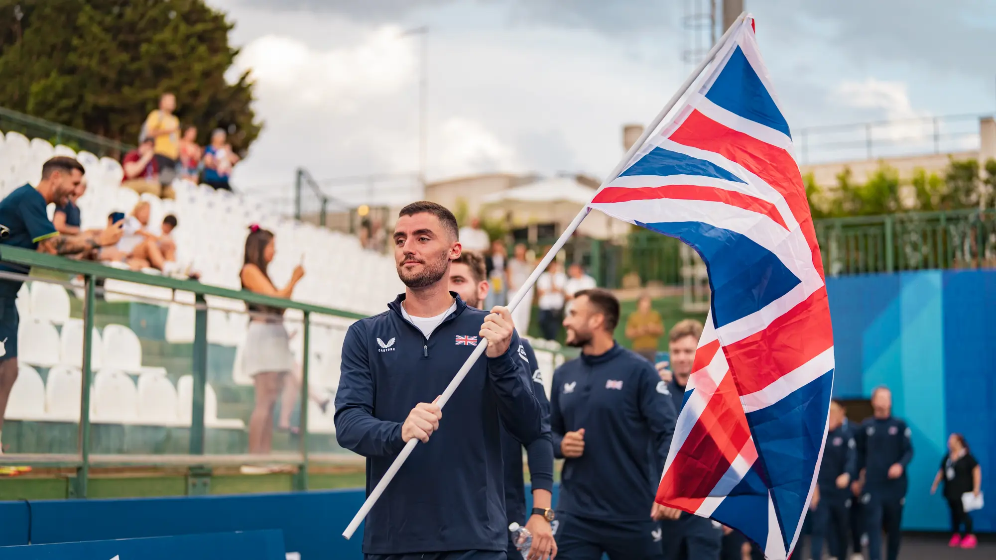 Team grande bretagne FIP European Padel Championships Sardegna 2024 - Ceremony © Alyssa van Heyst Photography 2024 for International Padel Federation