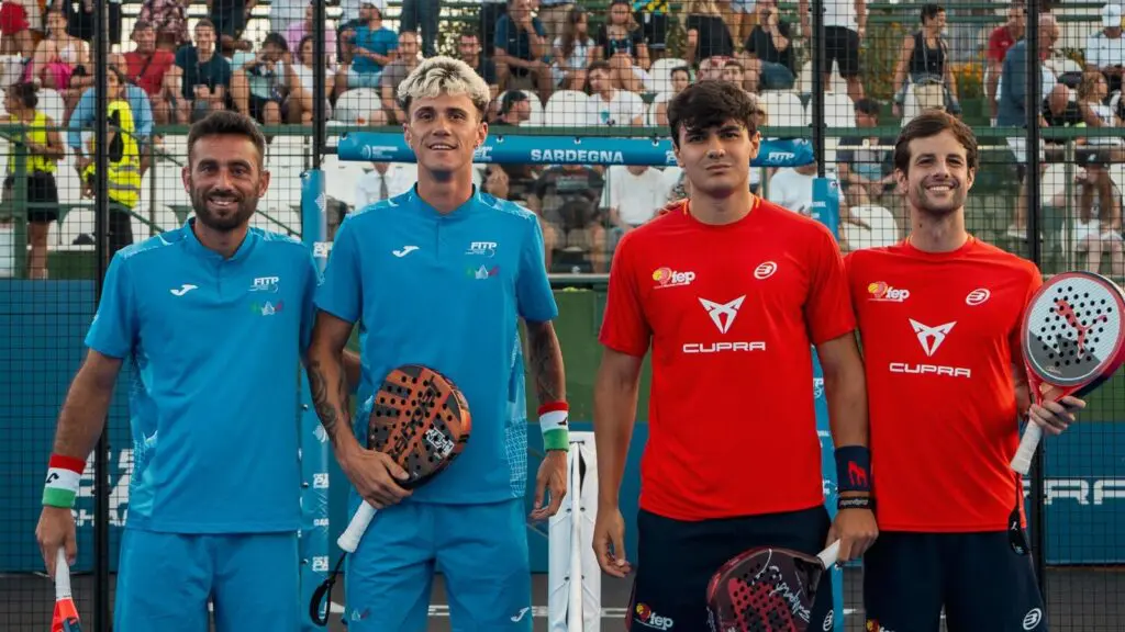 Espagne vs Italie euro padel 2024