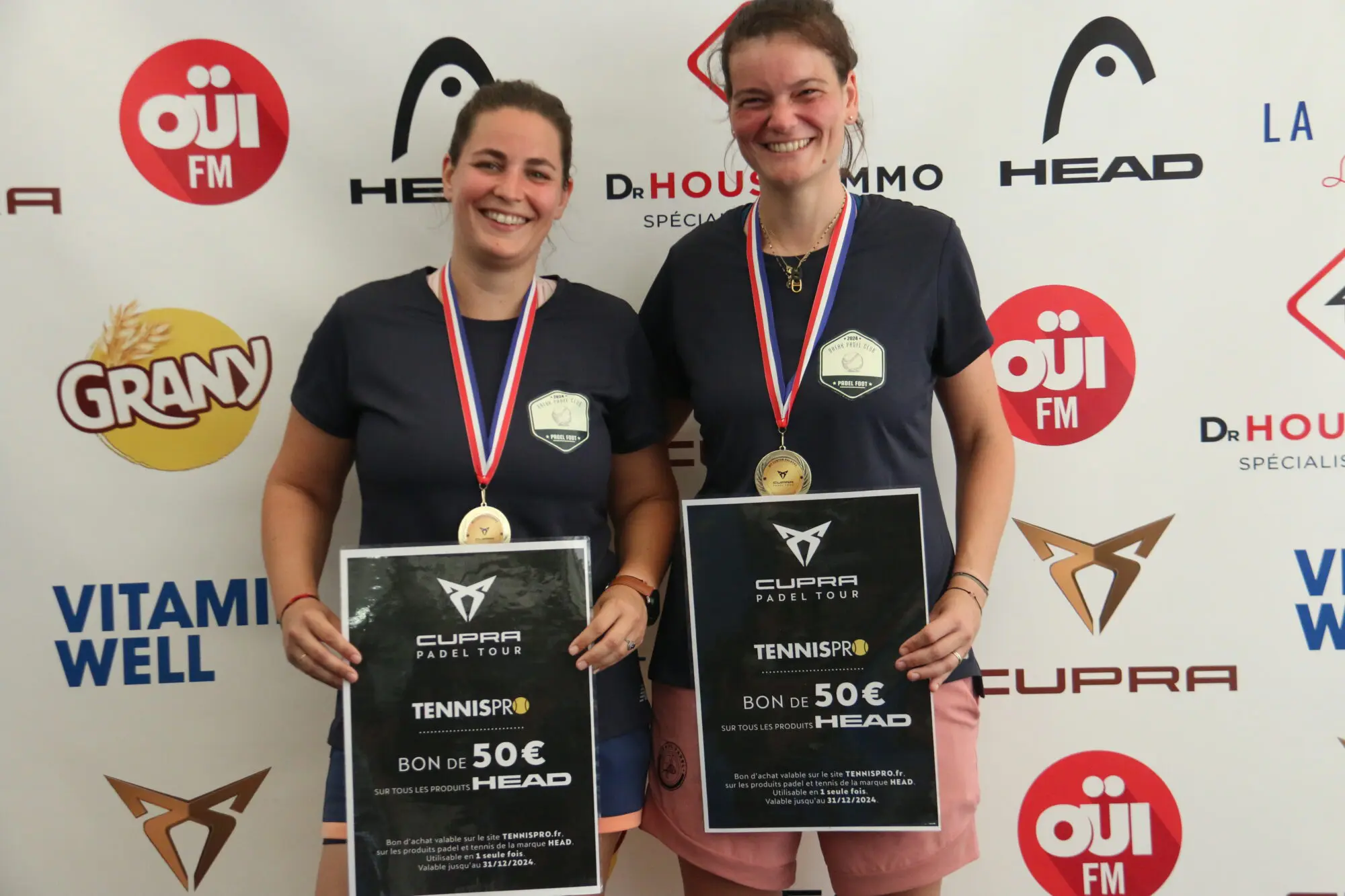 Gagnantes-Cupra-Padel-Tour-Palavas | Padel Magazine Gagnantes Cupra Padel Tour My Center Palavas