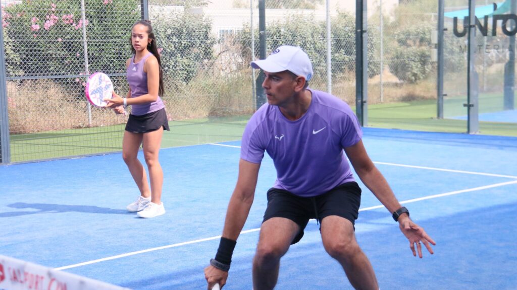 Padel mixte couple