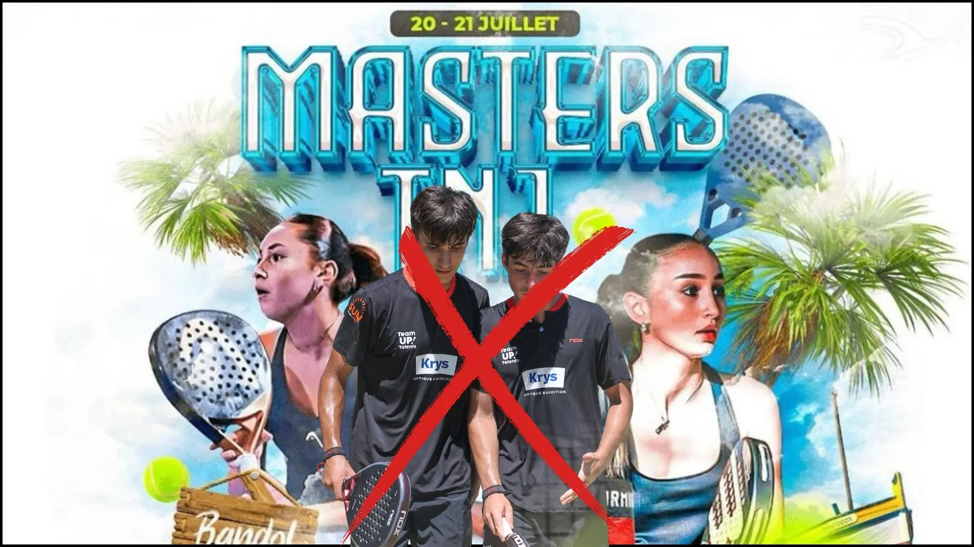 Masters TNJ élimination Boronad Fonteny