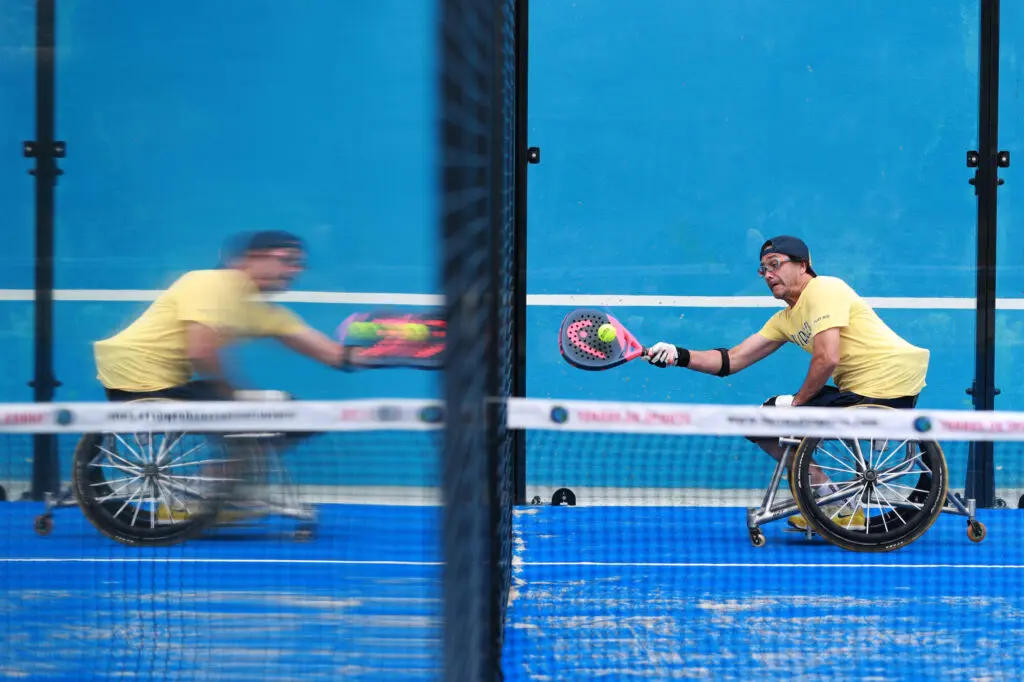 Padel Fauteuil joueur | Padel Magazine Padel Fauteuil joueur