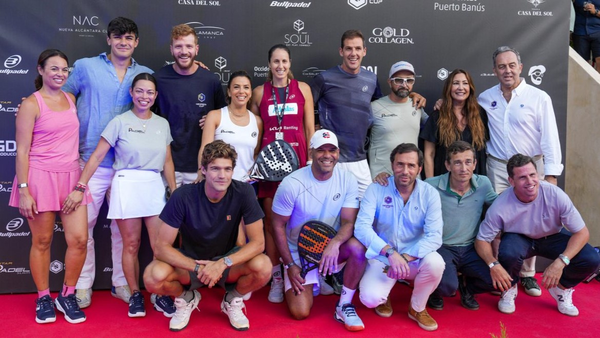 Des acteurs et des athlètes se sont retrouvés pour un tournoi caritatif à Marbella