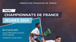 Championnats de France jeunes Aix 2024 affiche