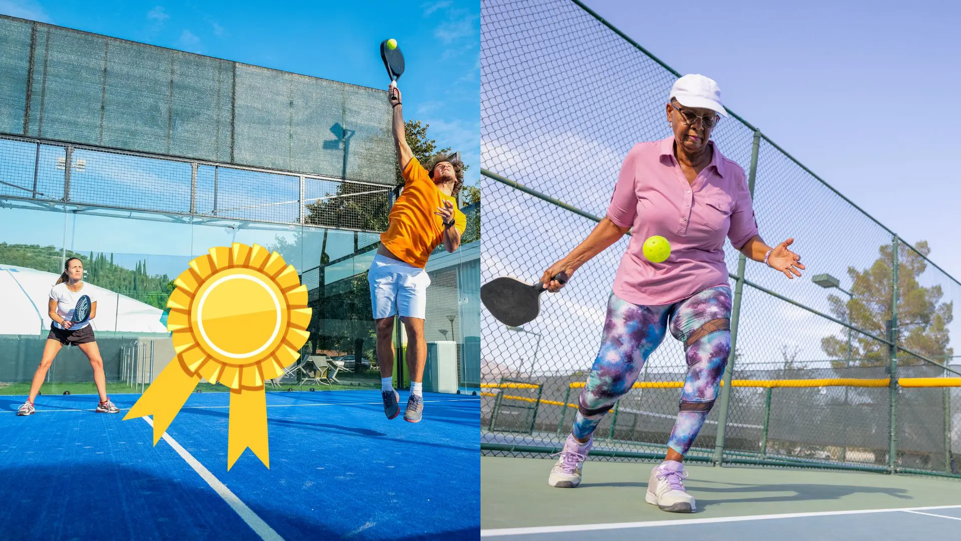 Padel contre pickleball : 70% des sondés pensent que le premier l’emportera