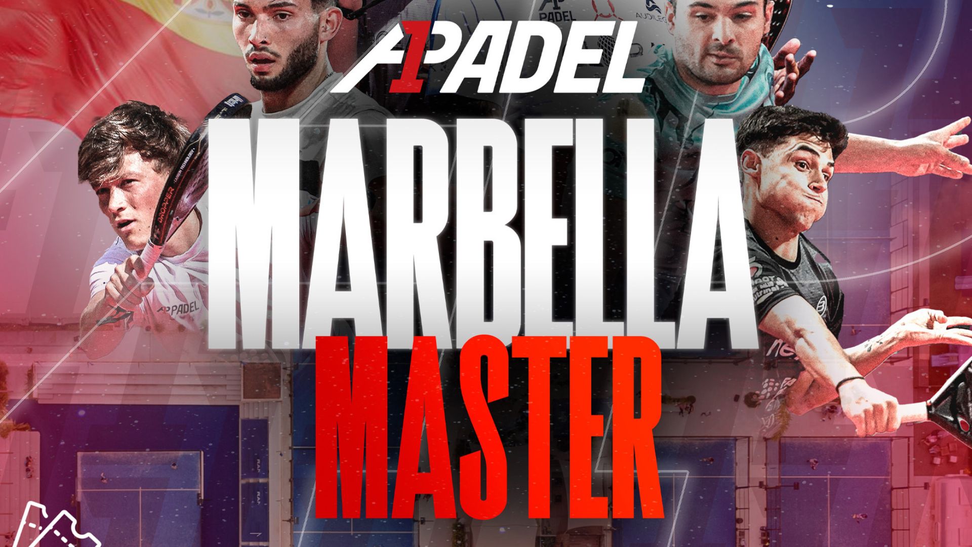 Le tableau principal du A1 Padel Marbella Master complet : 48 Paires en compétition