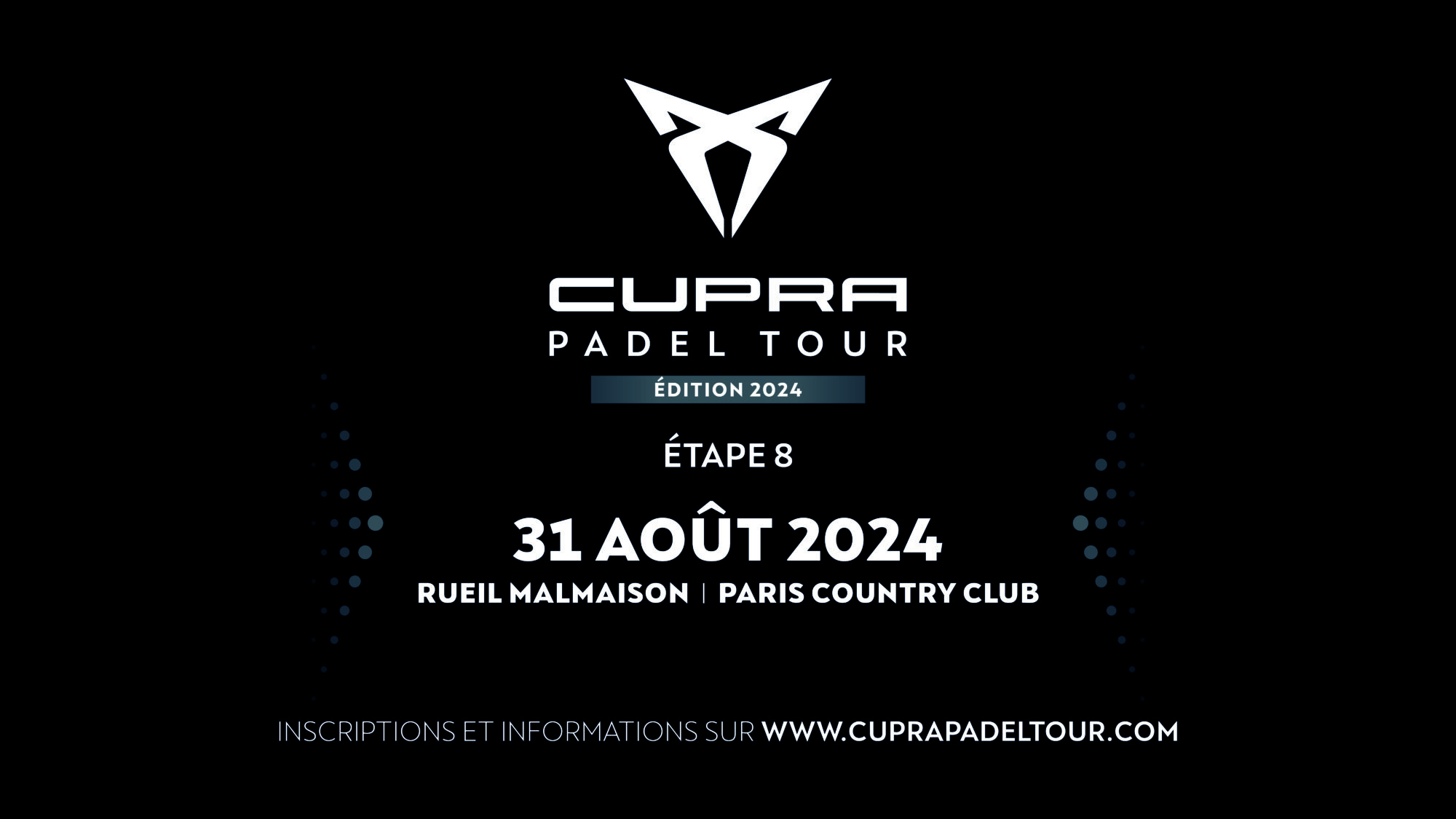 Cupra Padel Tour : la 8ème étape se dirige au Paris Country Club le 31 août !