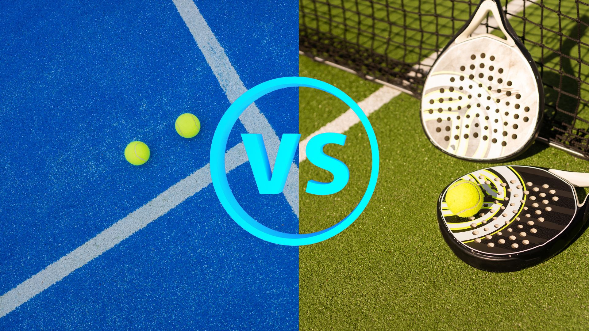 moquettes vertes vs bleues padel