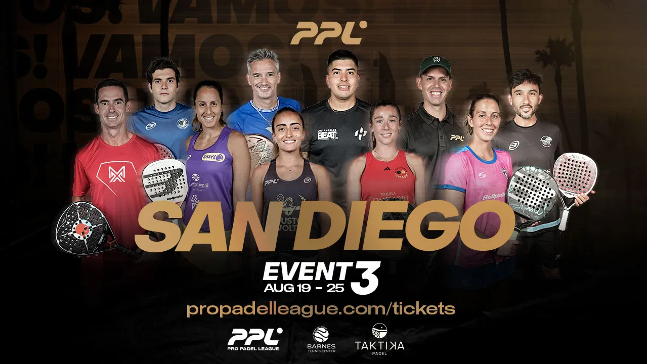 La dernière étape de la Pro Padel League bat son plein à San Diego