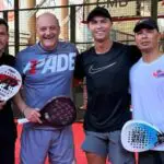 Cristiano Ronaldo / Fabrice Pastor à Tennis Padel Soleil !