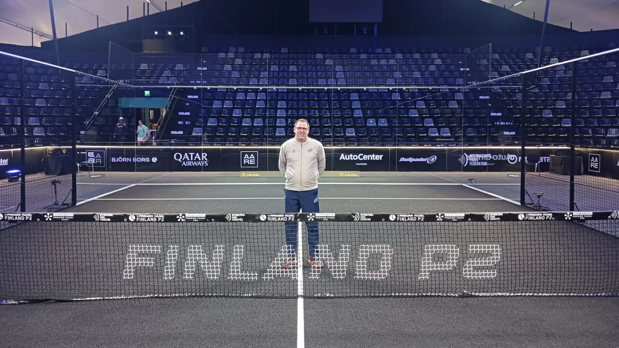 La finale du Finland Premier Padel P2 vue par l’arbitre : Peter Claeys