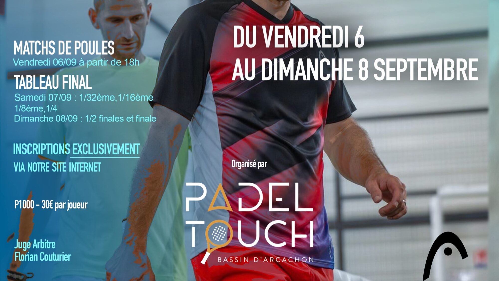 Padel Touch Bassin d’Arcachon se prépare pour son P1000