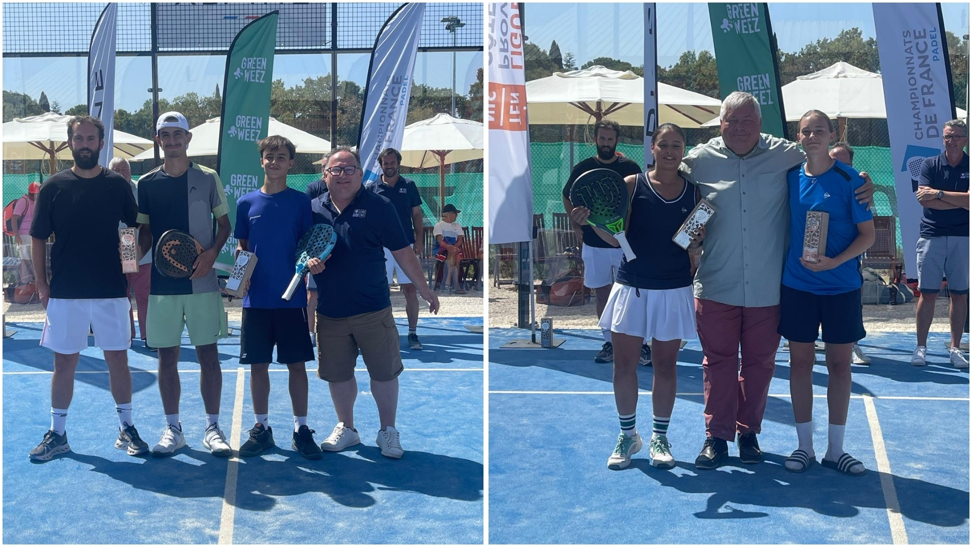 Championnats de France U16 – Isaac / Chrétien Méal sacrée chez les filles, Baud / Robert chez les garçons