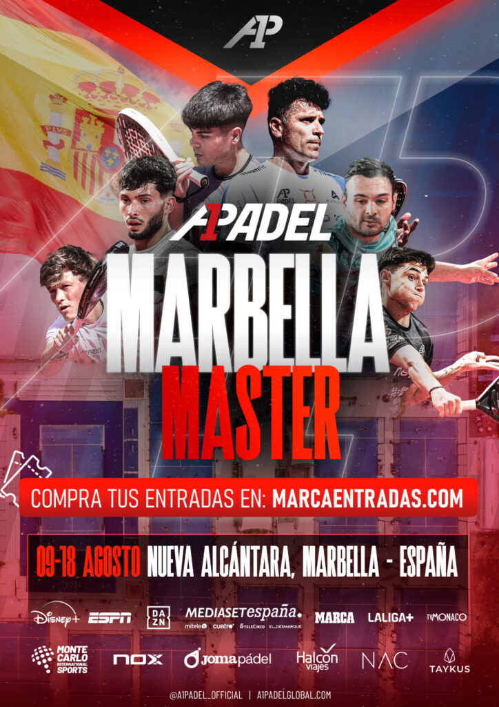 Affiche A1 PAdel Marbella