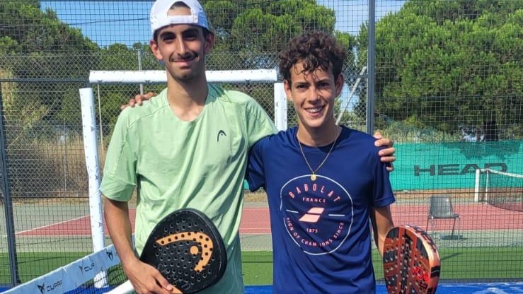 padel Jérémy Robert et Olivier Guy de Chamisso