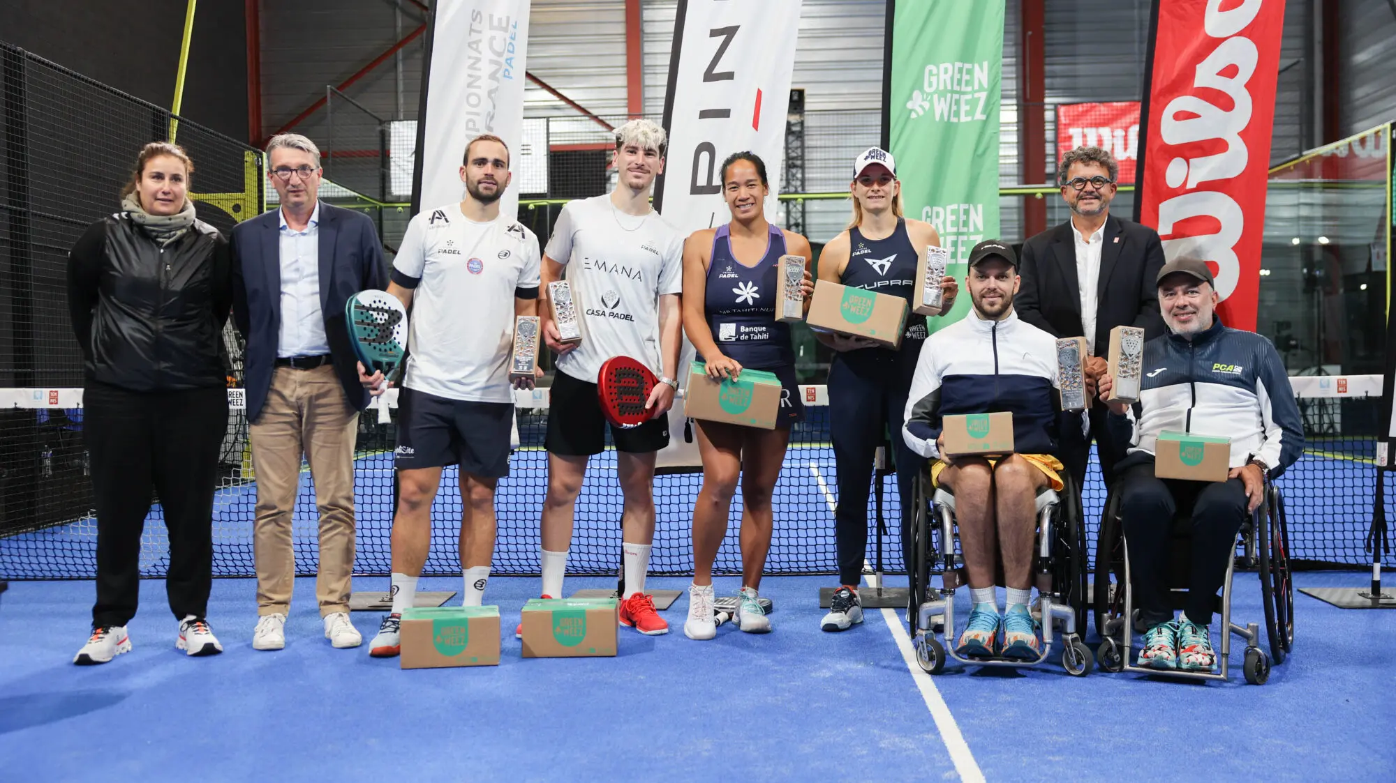 Résultats des Championnats de France de Padel 2024