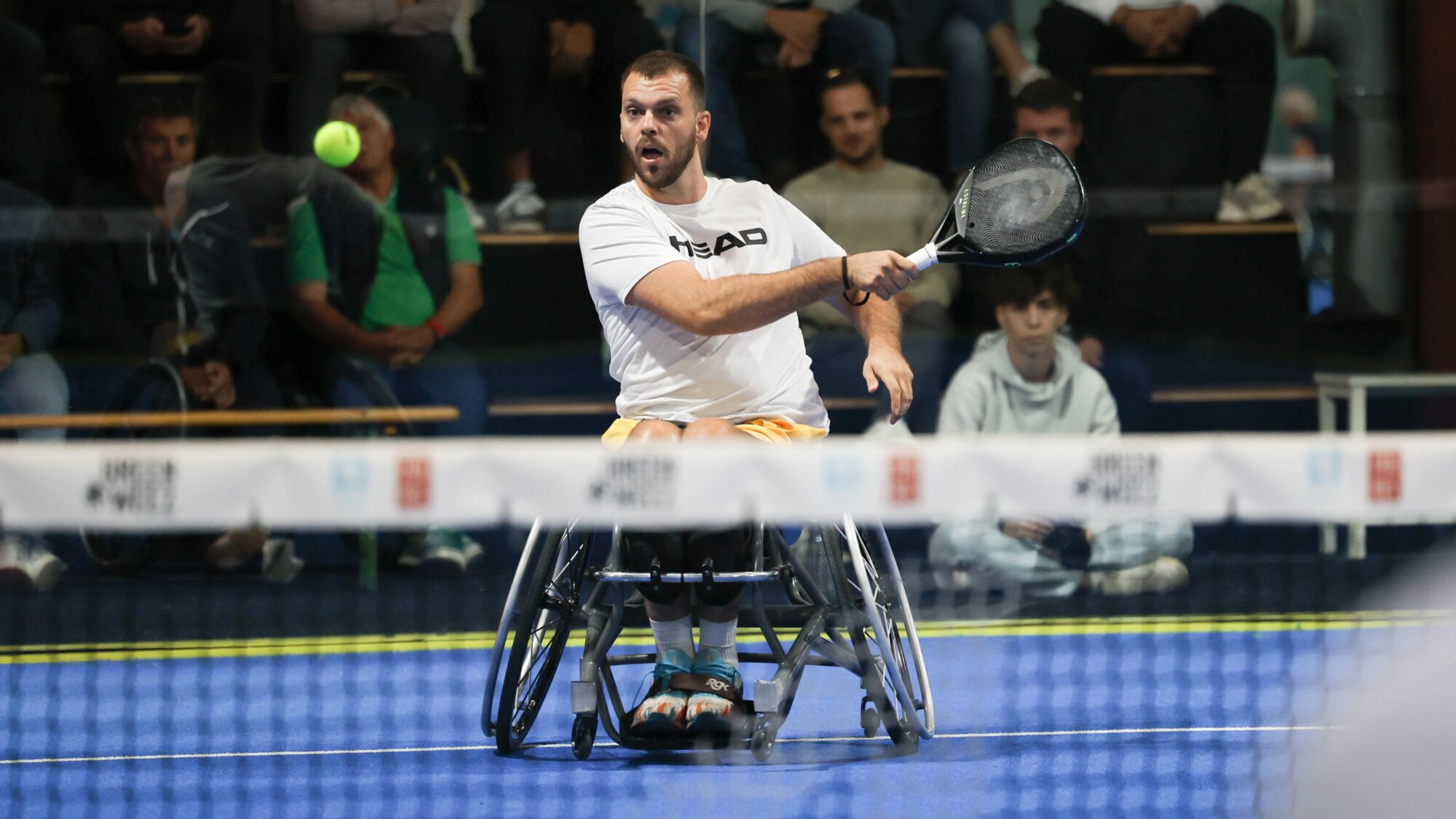 Un par 4 en padel-fauteuil incroyable, signé Dorian Navarro