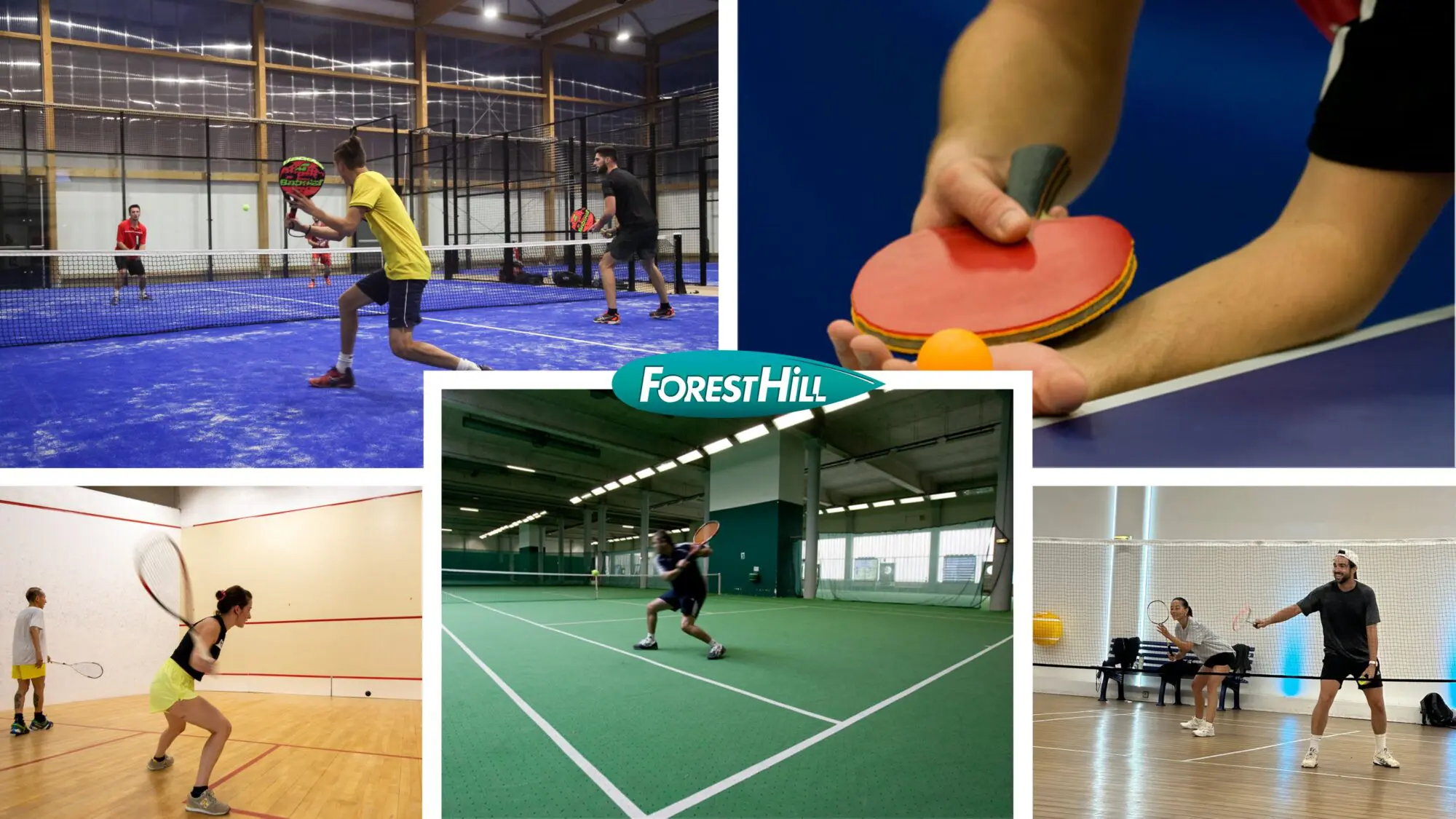 5 SPORTS DE RAQUETTE forest hill