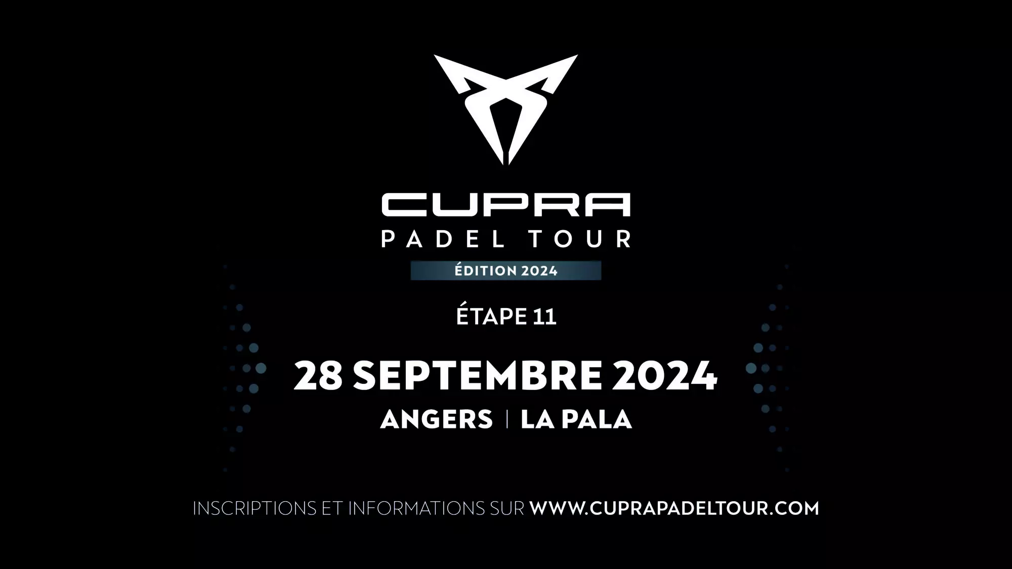 Angers accueille la 11e étape du CUPRA PADEL TOUR à La Pala !