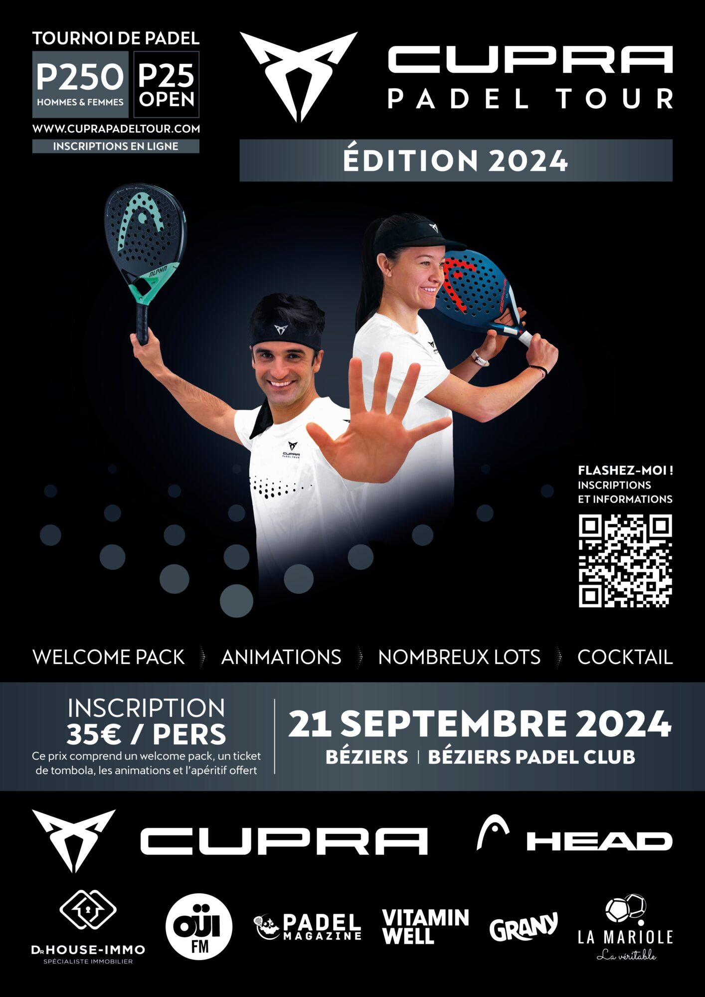 Cupra Padel Tour Béziers