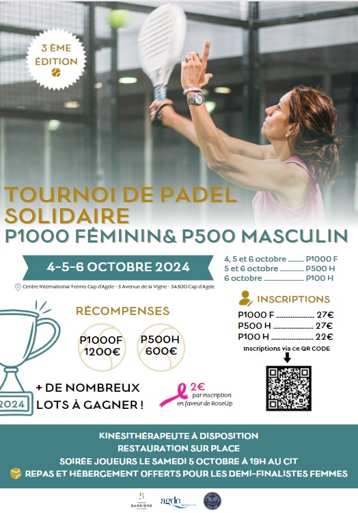 Affiche P1000 Féminin Cap dAgde