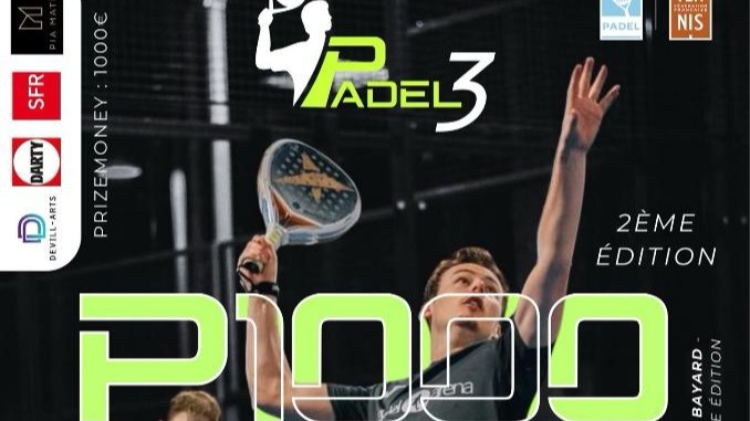 Affiche P1000 Padel 3