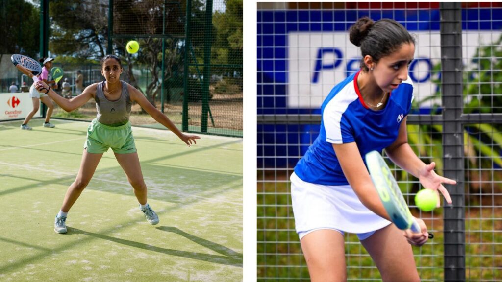 Neila / Feryel Bekhedda : le top 100 dans le viseur pour les Alayeto tricolores France vs Portugal euro padel