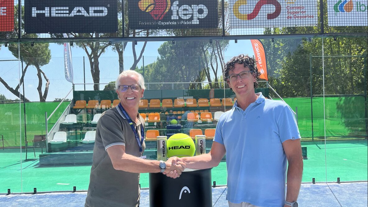 Head étend son partenariat avec la Fédération Espagnole de Padel