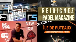 Le marché de l'emploi dans le padel : offres de septembre