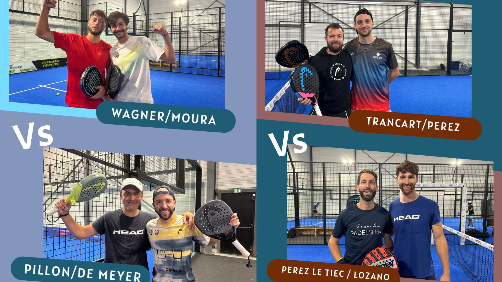 P1000 Padel Touch : un cauchemar pour les têtes de série 1 à 4 !