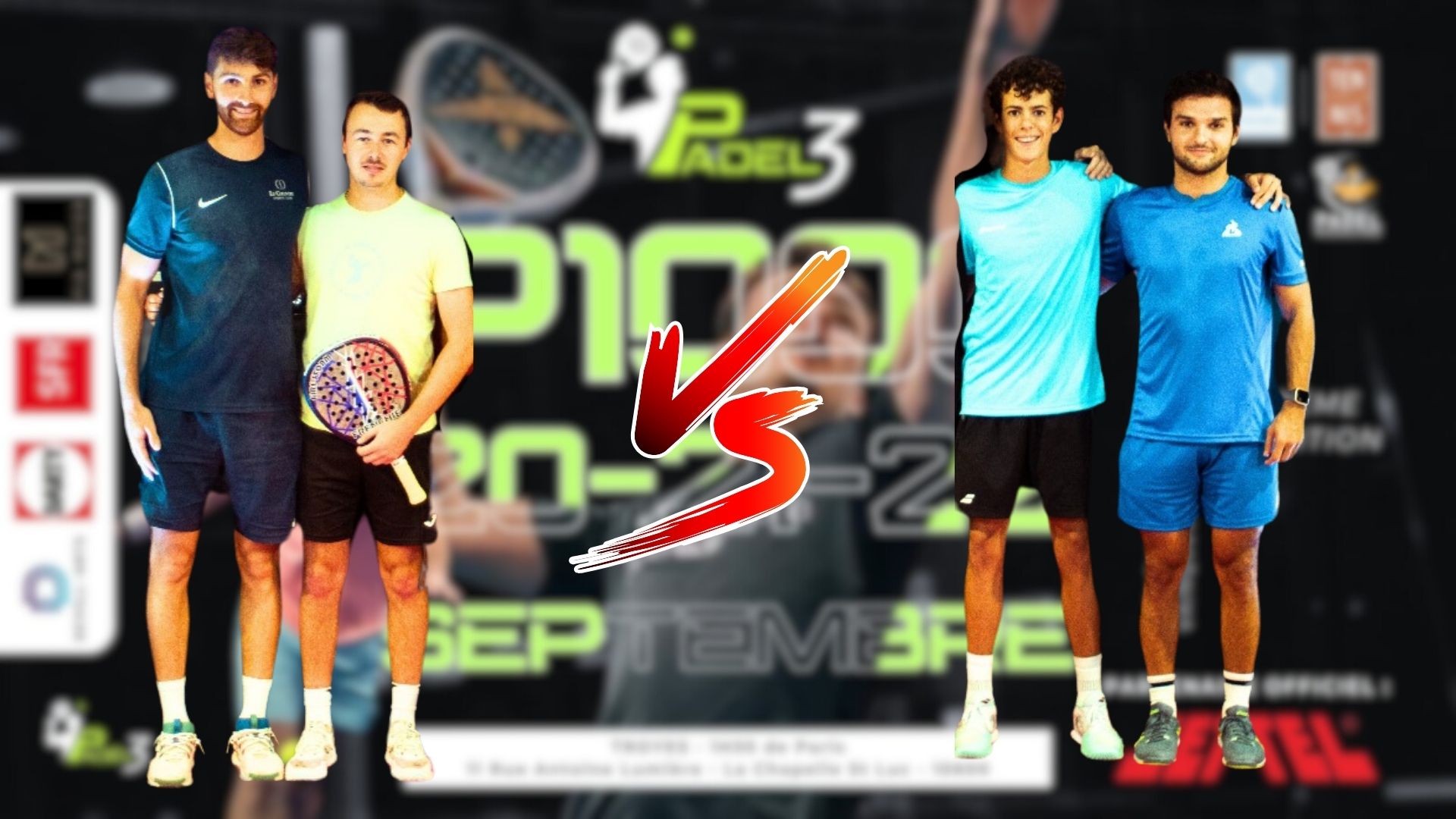 Open Padel 3 – Finale – Garcia / Perez Le Tiec vs Gortzounian/ Guy de Chamisso